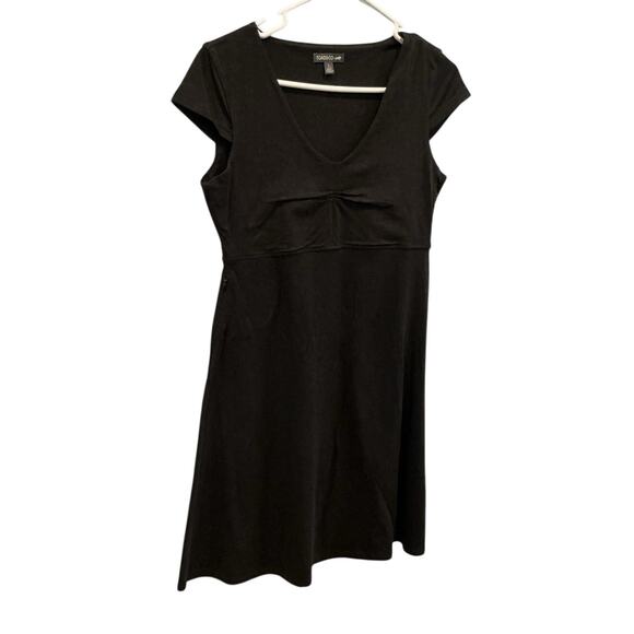 Toad & Co Womens Rosemarie Dress Size Small Camping Outdoor Organic Black NEW - Picture 2 of 9